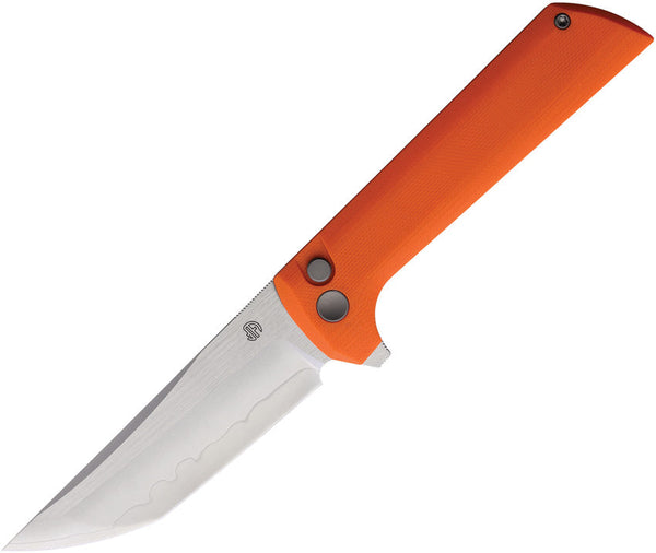 North Mountain Blade Chop 2 Button Lock Orange