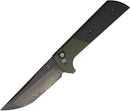 North Mountain Blade Chop 2 Buttonlock CF Green