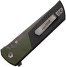 North Mountain Blade Chop 2 Buttonlock CF Green