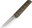 North Mountain Blade Kick Stop Chop Linerlock Khaki