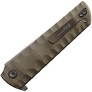 North Mountain Blade Kick Stop Chop Linerlock Khaki