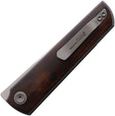North Mountain Blade Chop 4 Linerlock Ironwood