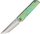 North Mountain Blade Zen Framelock Ti Teal