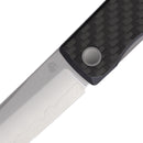 North Mountain Blade Kaiken Linerlock Blk CF