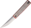 North Mountain Blade Kaiken Linerlock Red CF