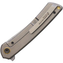 North Mountain Blade Zero Framelock Holes Ti