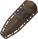 North Mountain Blade JW Fixed Blade Brown