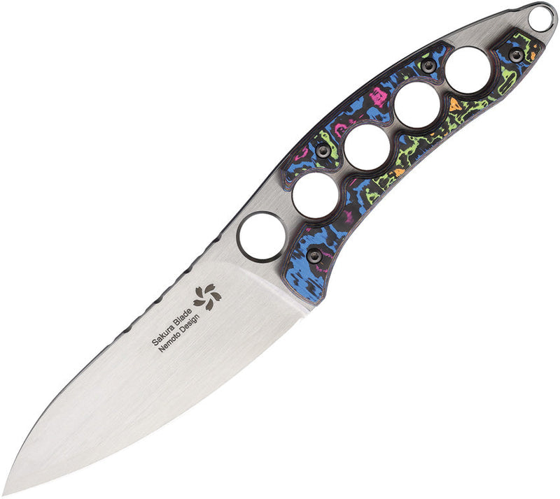 North Mountain Blade Shura Fixed Blade Rainbow