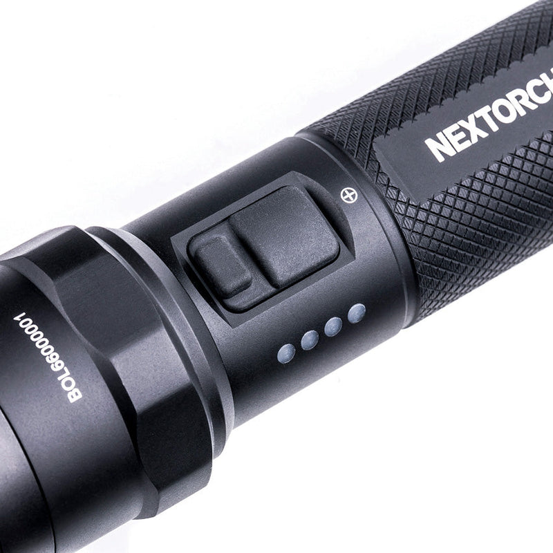 Nextorch Tactical Flashlight P83 - 1300lm LED Self Defense