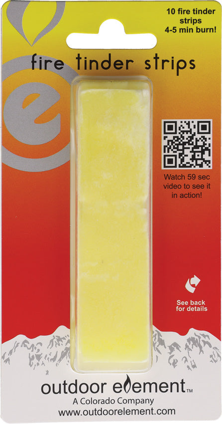 Outdoor Element Fire Tinder Sheets 10-PK