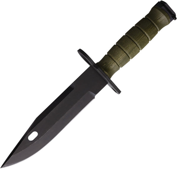 Ontario M-9 Combat Knife Green No Saw