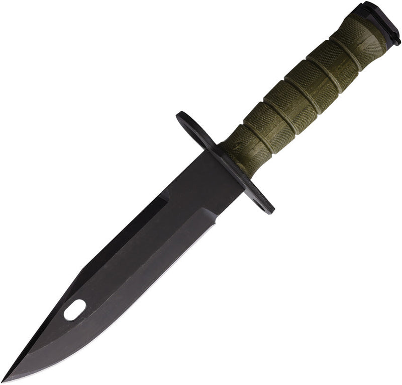 Ontario M-9 Combat Knife Green No Saw