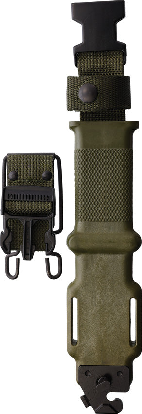 Ontario M-9 Combat Knife Green No Saw