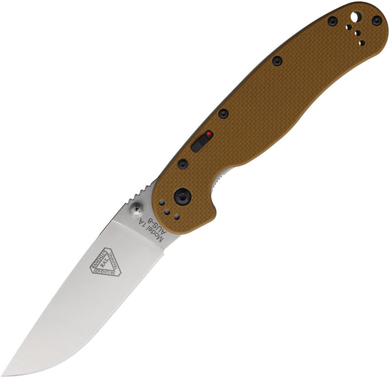 Ontario RAT IA SP Linerlock A/O Tan
