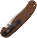 Ontario RAT 1.5 Linerlock Mag Brn G10