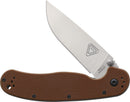 Ontario RAT 1.5 Linerlock Mag Brn G10