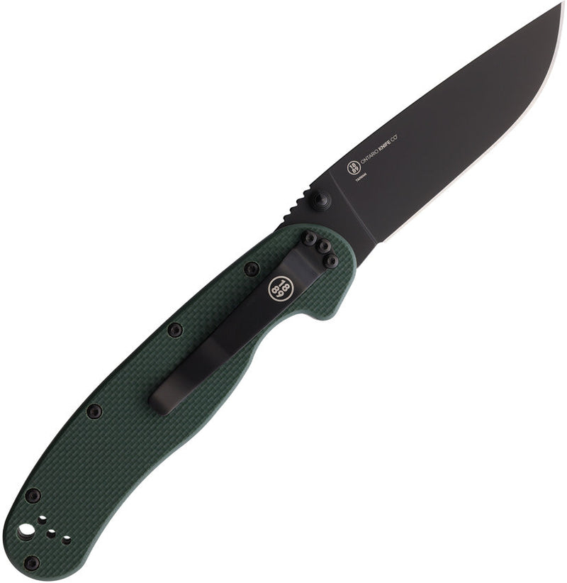 Ontario RAT I Linerlock Green G10