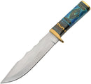 Rite Edge Oceans Blue Fixed Blade