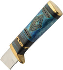 Rite Edge Oceans Blue Fixed Blade