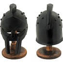 India Made Mini Gladiator Helmet w/ Stand