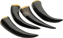 India Made Viking Horn Set w Stand