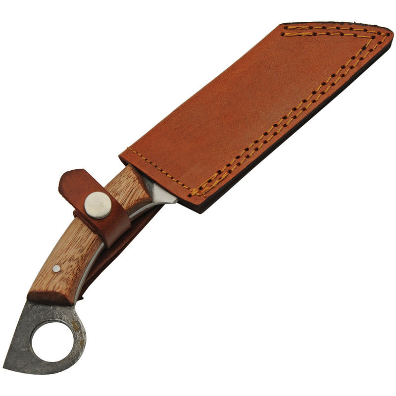 Rite Edge Ring Seax Knife Wood