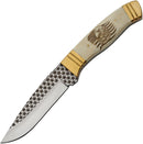 Rite Edge Eagle Fixed Blade Sleek Bone