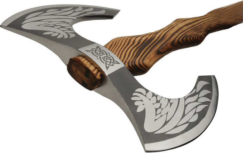 Rite Edge Double Raven Bearded Axe