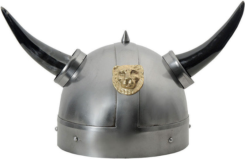 India Made Lion Viking Helmet