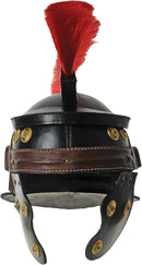 India Made Leather Roman Centurion Helmet