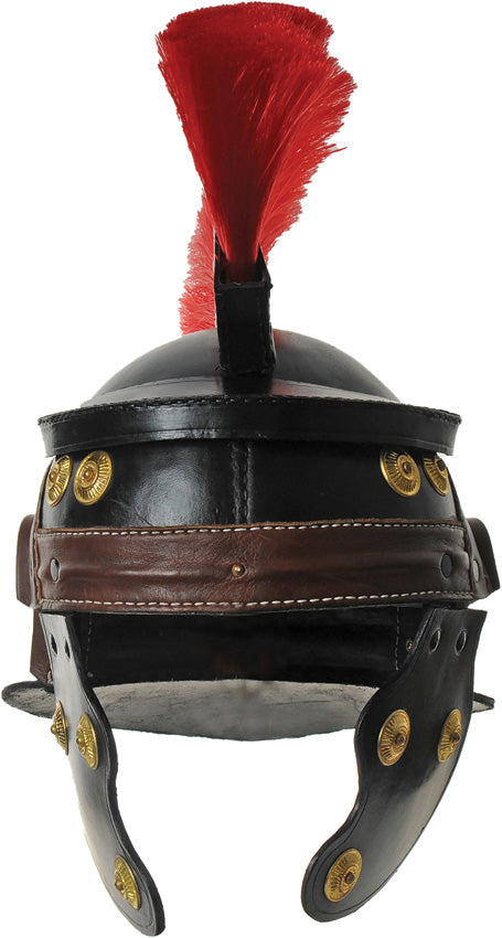 India Made Leather Roman Centurion Helmet