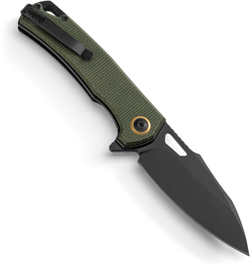 Patriot Tactical Shadowhawk Linerlock Green