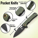 Patriot Tactical Shadowhawk Linerlock Green