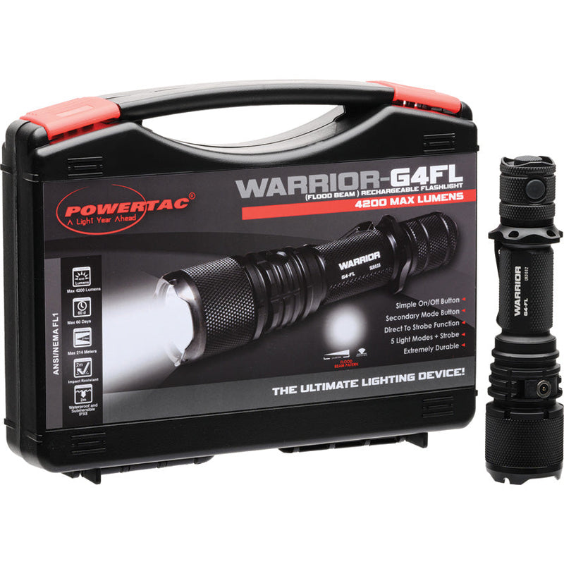 Powertac Warrior G4-FL Flashlight