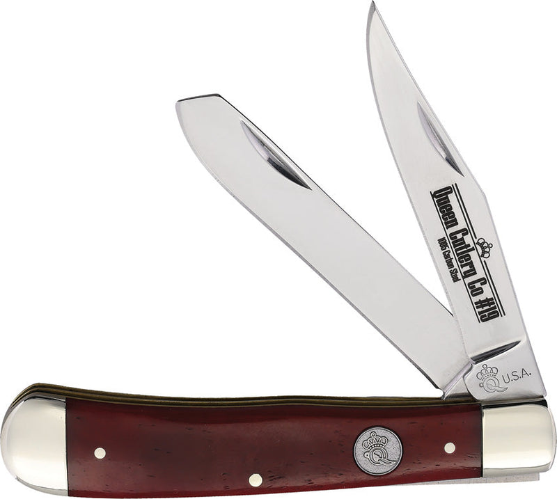 Queen Trapper Red Smooth Bone