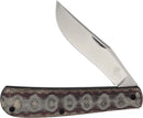Queen Trapper Python Canvas Micarta