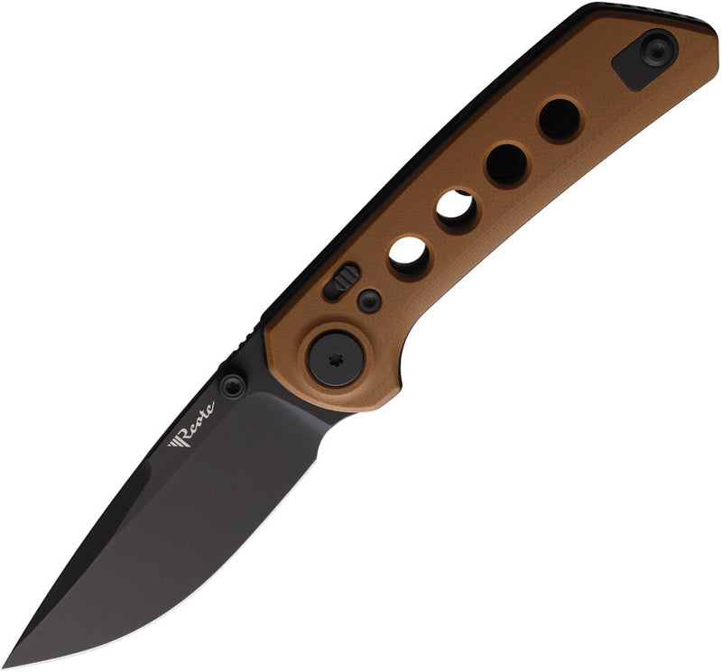Reate Knives PL-XT Pivot Lock Tan PVD