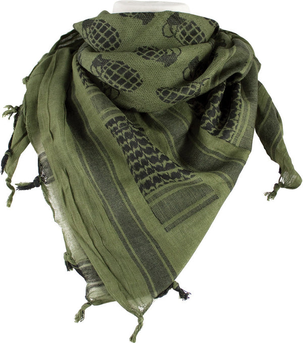 Red Rock Outdoor Gear Shemagh Head Wrap Grenade