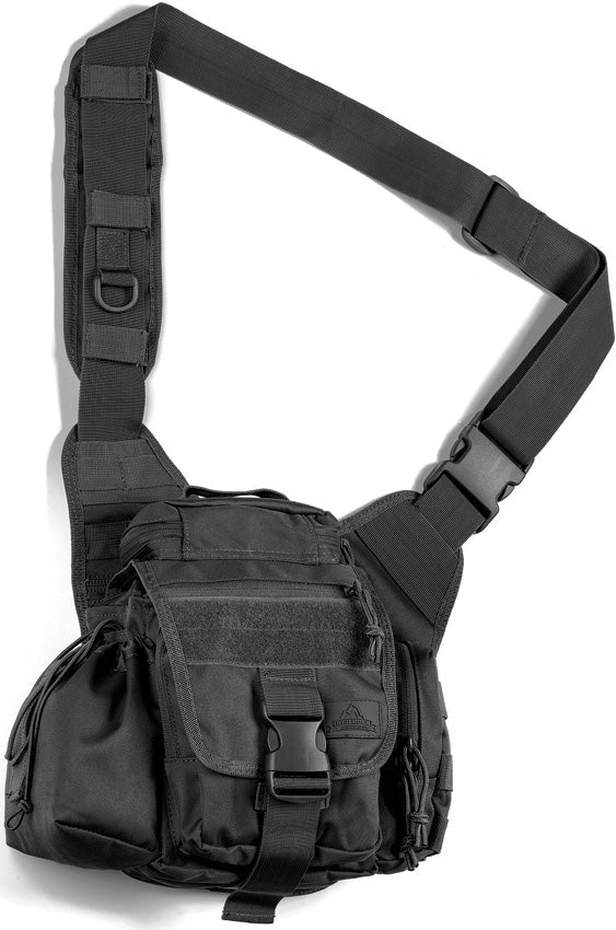 Red Rock Outdoor Gear Hipster Sling Bag - Black