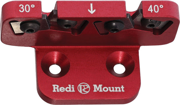 Redi Edge Redi Mount Sharpener Red