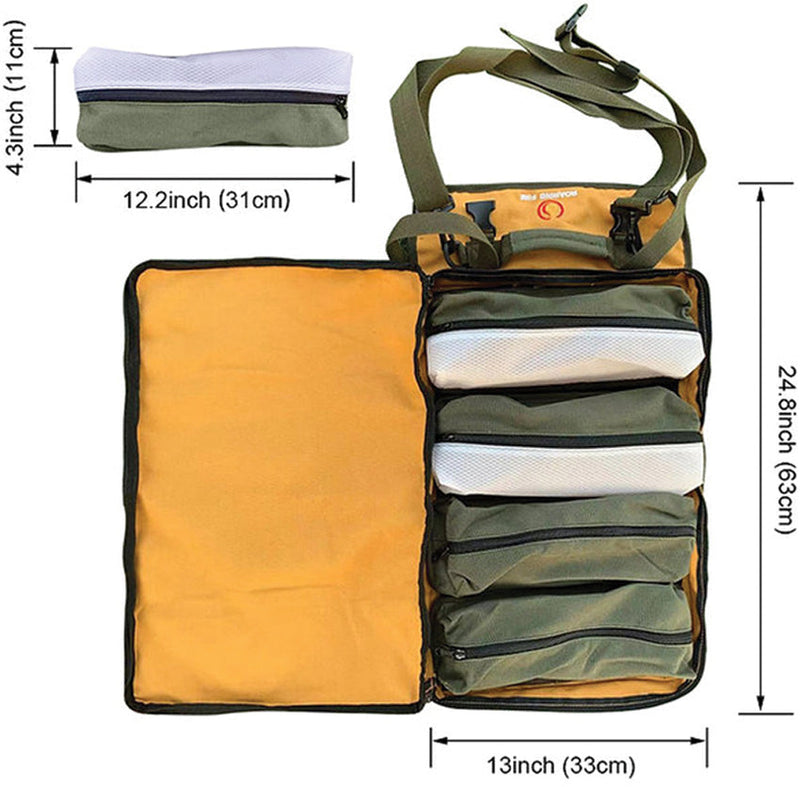 Roaring Fire The Pack Mule Tool Roll Bag