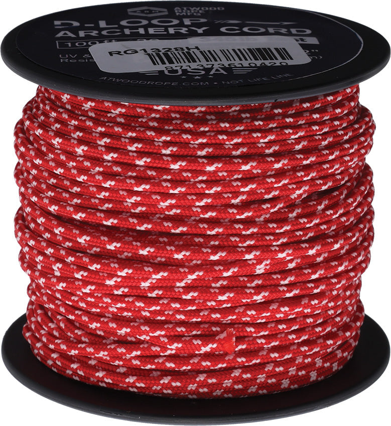 Atwood Rope MFG D-Loop Cord Red Glow