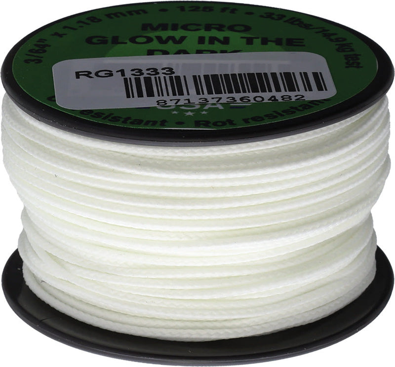 Atwood Rope MFG Micro Cord 125Ft Glow