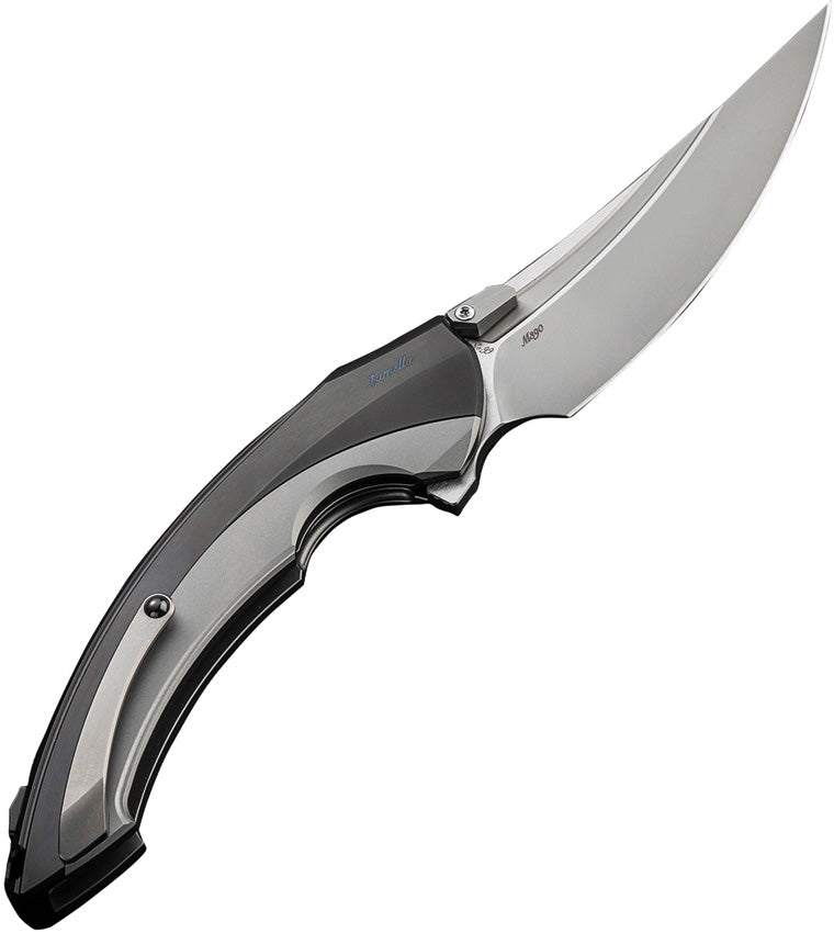 Rike Knife Lamella Linerlock Blk DLC