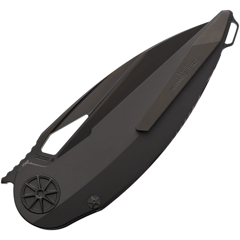 Rike Knife Tissot 2 Linerlock Black DLC