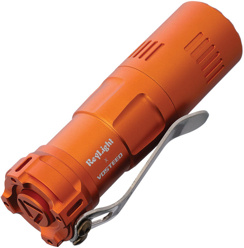 ReyLight Vosteed Rook Flashlight Orange