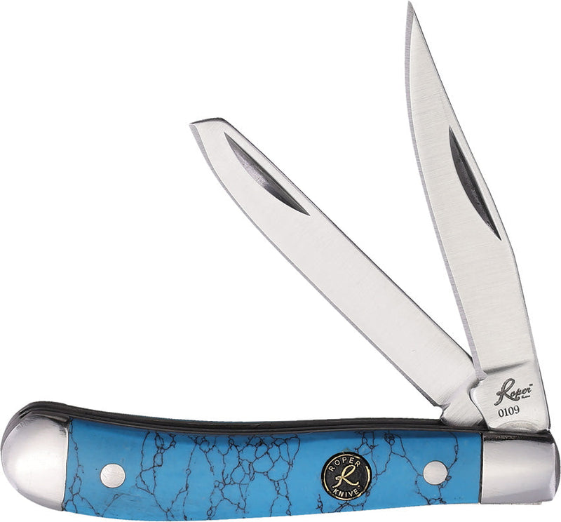Roper Knives Peanut Turquoise Stone
