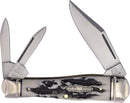 Rough Ryder Whittler Black Stag Bone