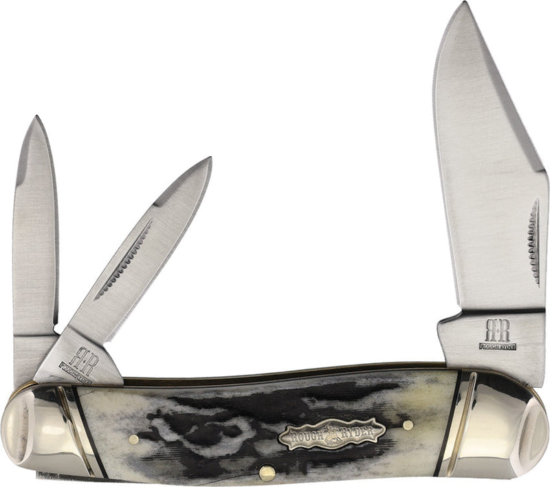 Rough Ryder Whittler Black Stag