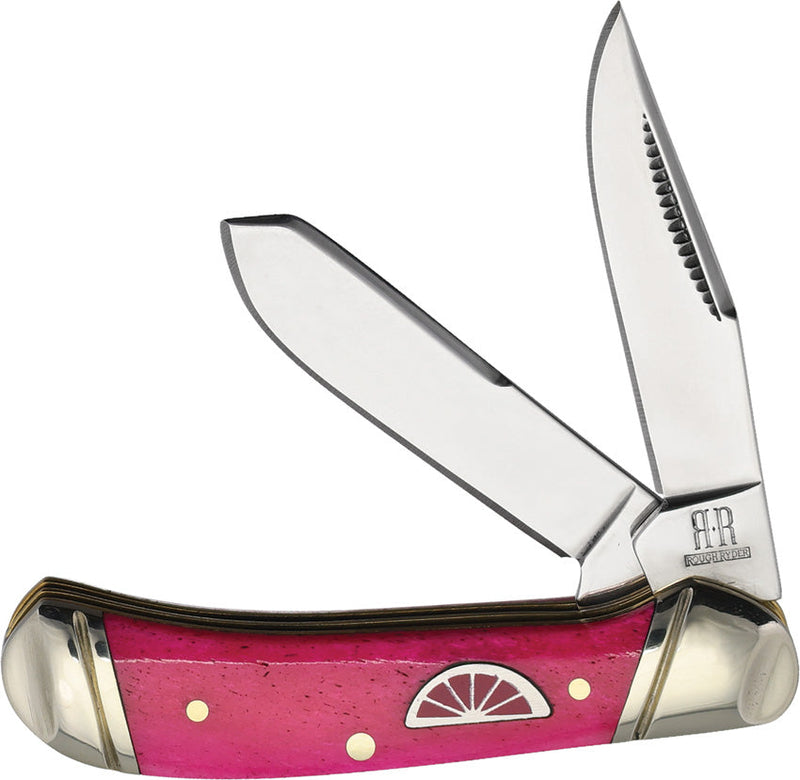 Rough Ryder Tiny Trapper Pink Smooth Bone